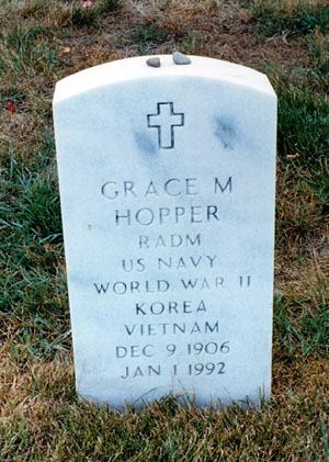 The grave of Hopper